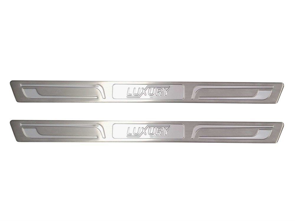 Fiat Fiorino Uyumlu Luxury Kapı Eşiği 2 Parça Krom 2008 Ve Sonrası