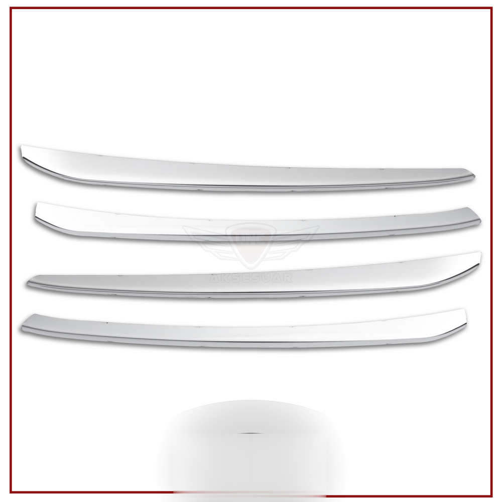 Opel Grandland Uyumlu X Ön Panjur -2016 Paslanmaz Çelik Parça