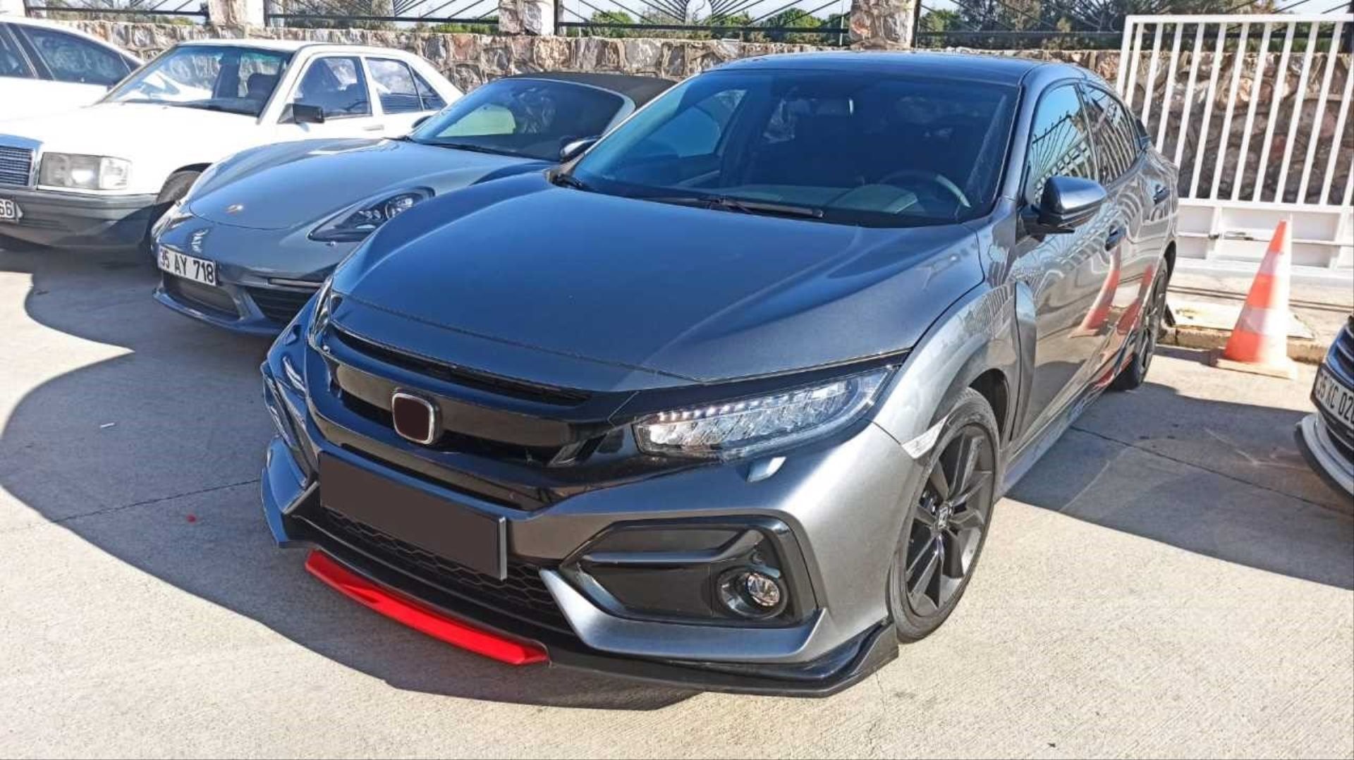 Honda Civic Uyumlu Fc5-Fk7 Ön Lıp 4 Parça