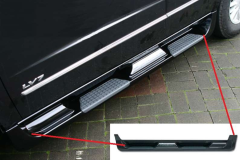 Ssangyong Kyron Uyumlu 2007 Sonrası Yan Basamak Oem Style Siyah Parça