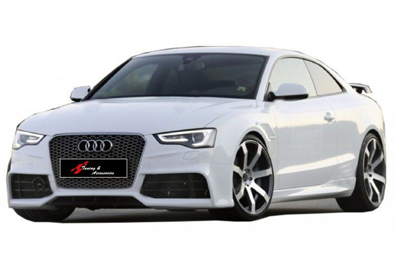 Audi A5 Uyumlu B8/B9 2007 C/2Kapı - Rs5 Marşpiyel Sağ Sol Set, Ham Ürün