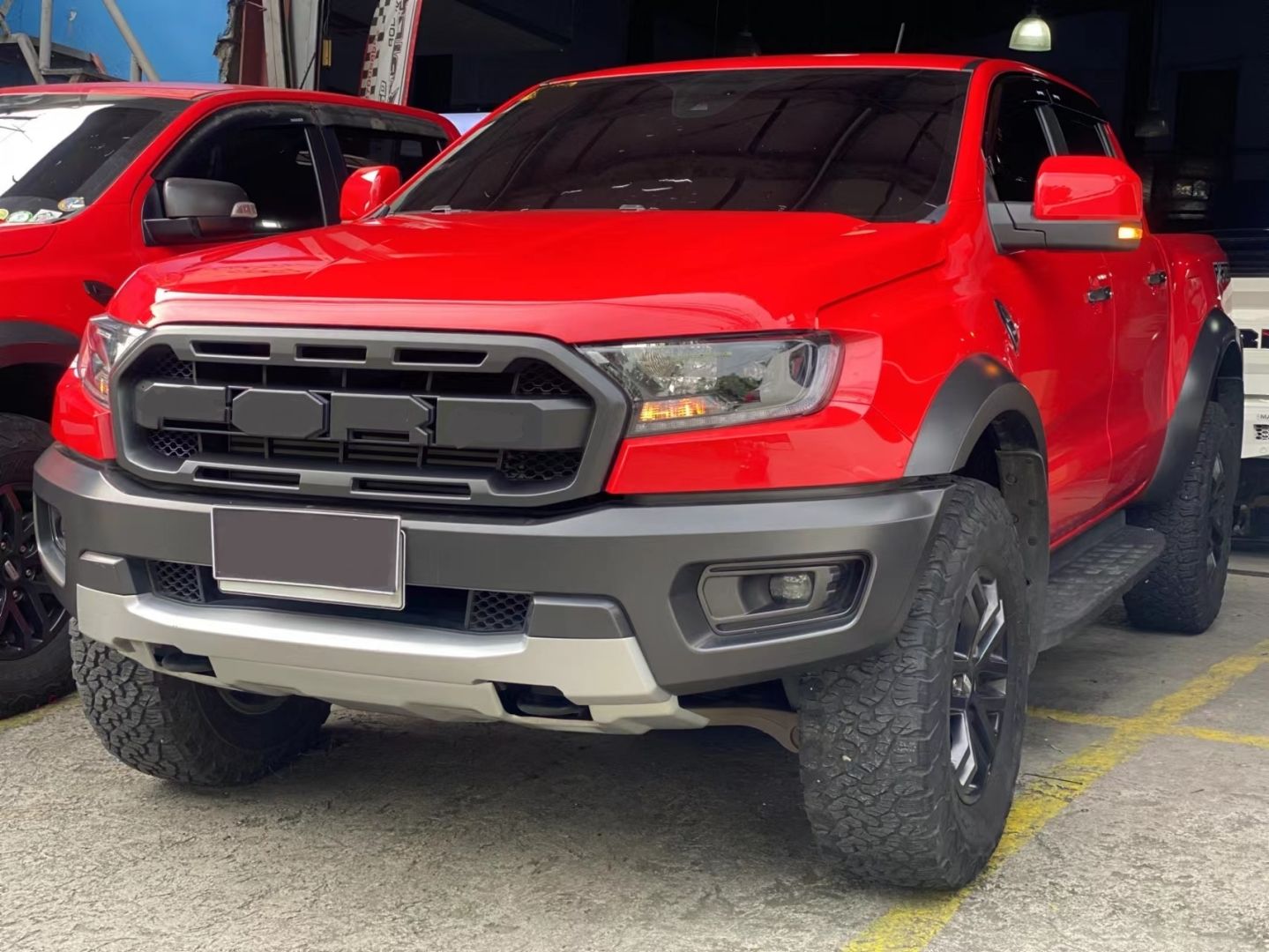 Ford Ranger Uyumlu T7 2016+ Raptor Body Kit