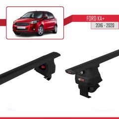 Ford Ka + 2016-2020 Arası ile uyumlu ACE-4 Ara Atkı Tavan Barı SİYAH