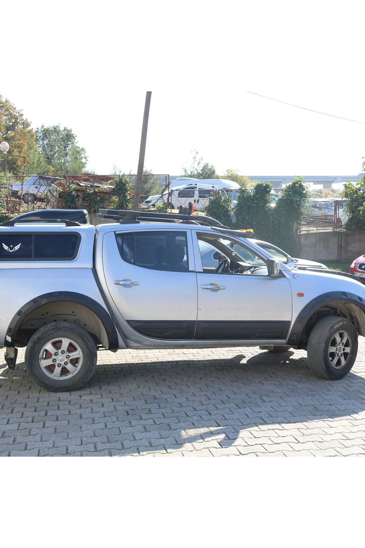 Cappafe Mıtsubıshı L200 2007-2015 Uyumlu  Çamurluk Dodik 4 Parça