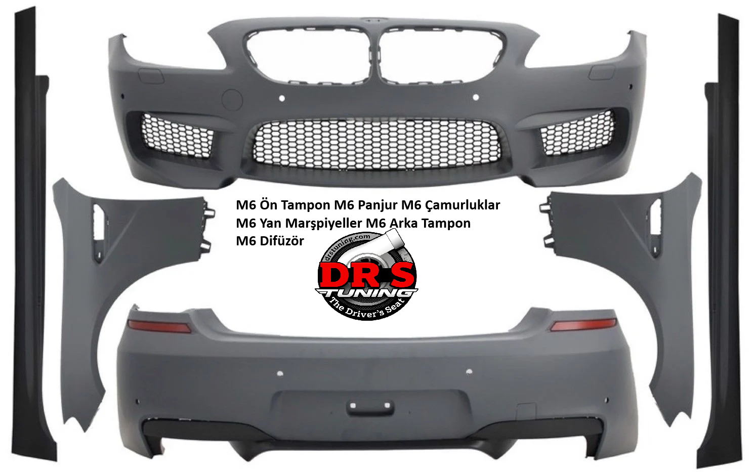 Bmw F06-F12-F13-Uyumlu 2012 Sonrası M6 Body Kit Set (Taiwan)