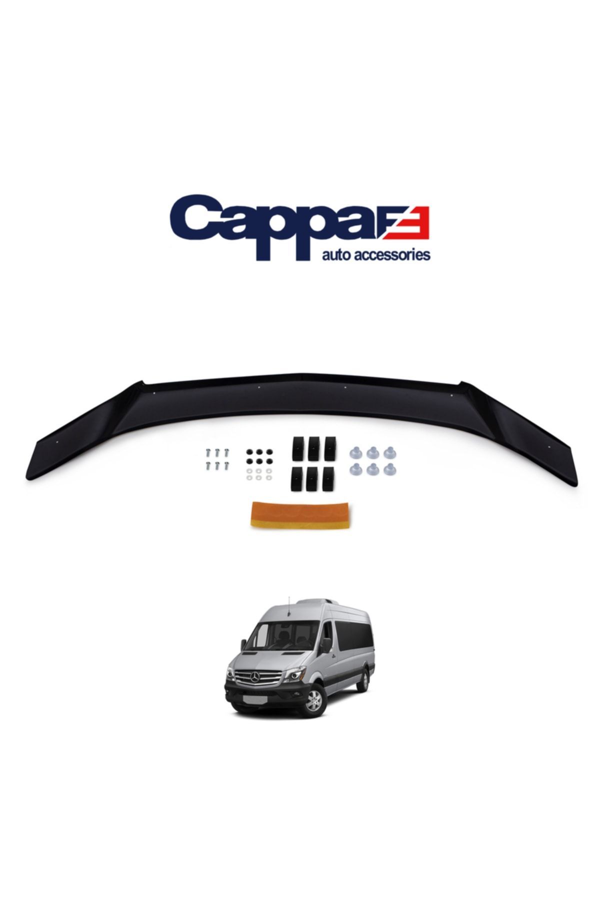 Cappafe Mercedes B. Sprinter/w906 Ön Kaput Koruyucu Rüzgarlığı 2014-2018