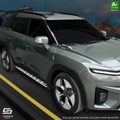 S-Dizayn Peugeot 3008 2 S-Plus Gri Yan Basamak 183 Cm 2016-2023