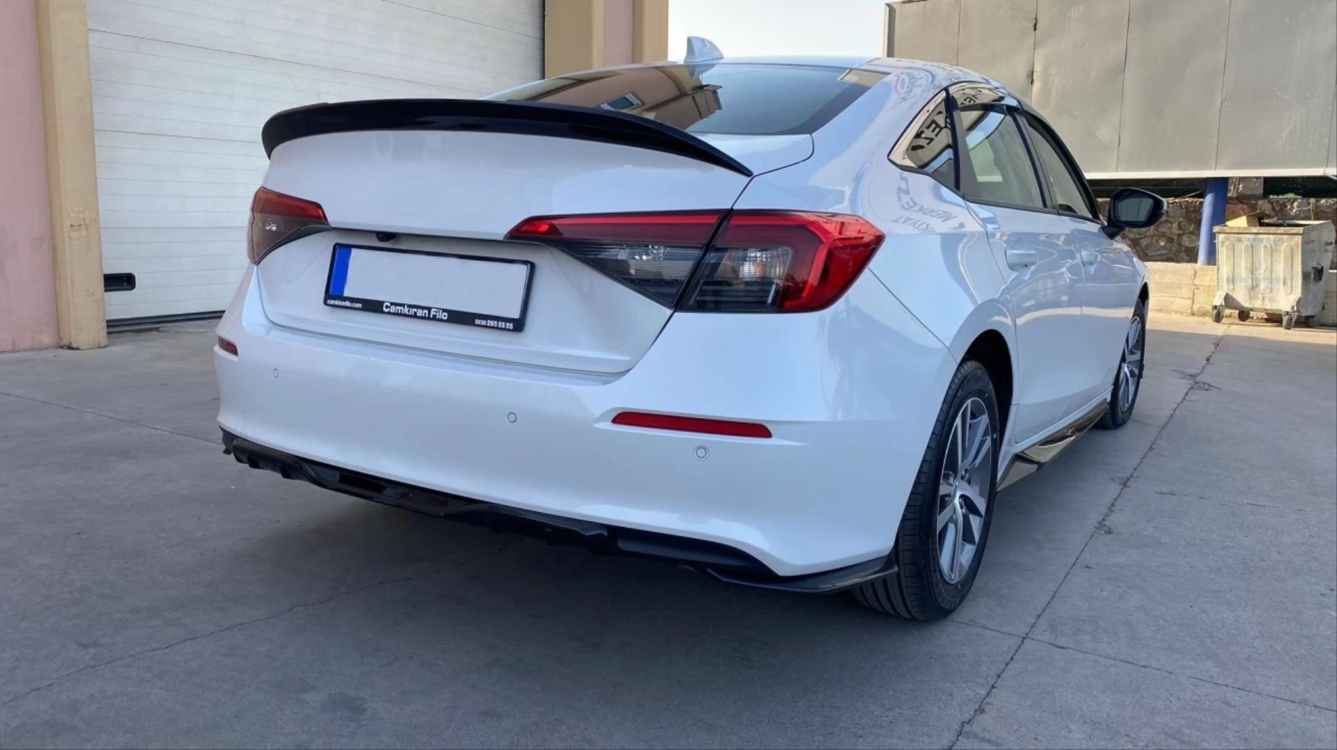 2022 Civic Uyumlu Aero Spoiler - Piano Black (Parlak Siyah)