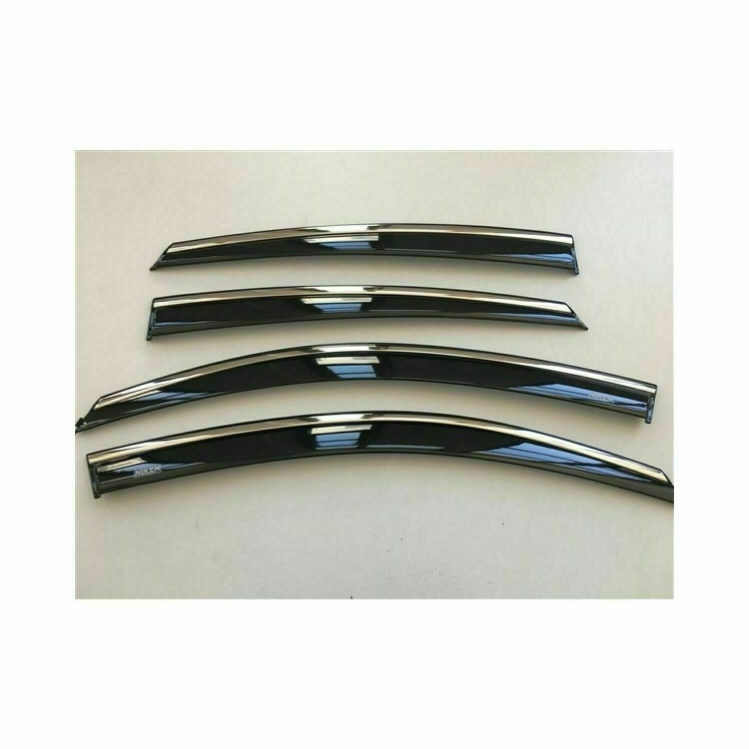 Volkswagen Golf Uyumlu 6 2009-2013 Kromlu Cam Rüzgarlığı 4Lü Parça