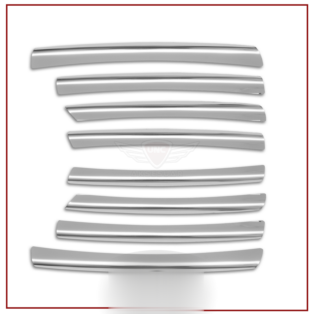 Volkswagen Passat Uyumlu B3 Ön Panjur 2000-2005 Paslanmaz Çelik Parça