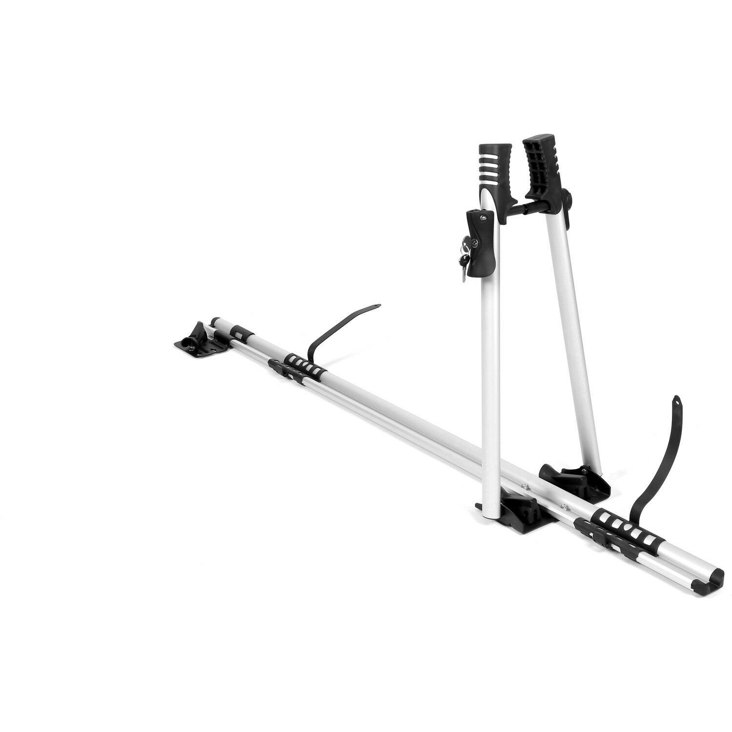 Araç Üstü Uyumlu Bisiklet Taşıyıcı Universal Tekli Gri Parça