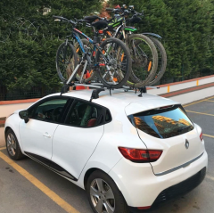 Araç Üstü Uyumlu Bisiklet Taşıyıcı Universal Tekli Gri Parça