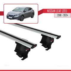 Nissan Leaf (ZE1) 2018 ve Sonrası ile uyumlu ACE-4 Ara Atkı Tavan Barı GRİ
