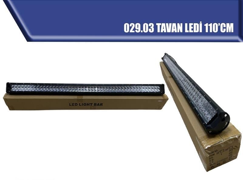 Tavan Ledi Uyumlu Off Road Sis Lambası Ledli LED Bar 110'Cm Parça
