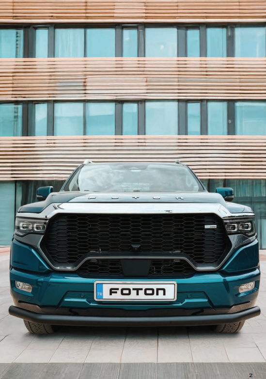 Foton Tunland Ön Tampon Koruma Siyah 2024+ Pst20