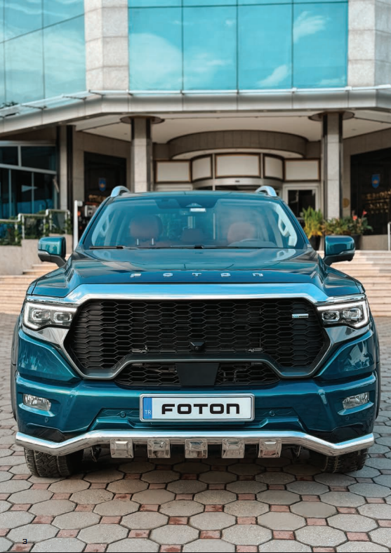 Foton Tunland Ön Tampon Koruma Krom 2024+ Pst27