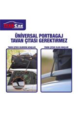 Oto Tavan Bagaj Çantası Portbagaj Araç Üstü Taşıma 350 Lt.