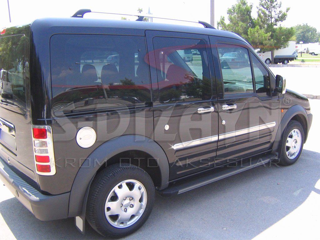 Ford Connect Uyumlu Krom Yan Kapı Çıtası 4 Parça 2002-2014 (U.Ş)