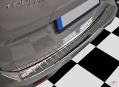 Ford Courier Uyumlu Krom Arka Tampon Eşiği 2014 Üzeri