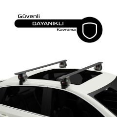 S-Dizayn Universal Oluksuz Model Siyah Ara Atkı 125 Cm A+ Kalite