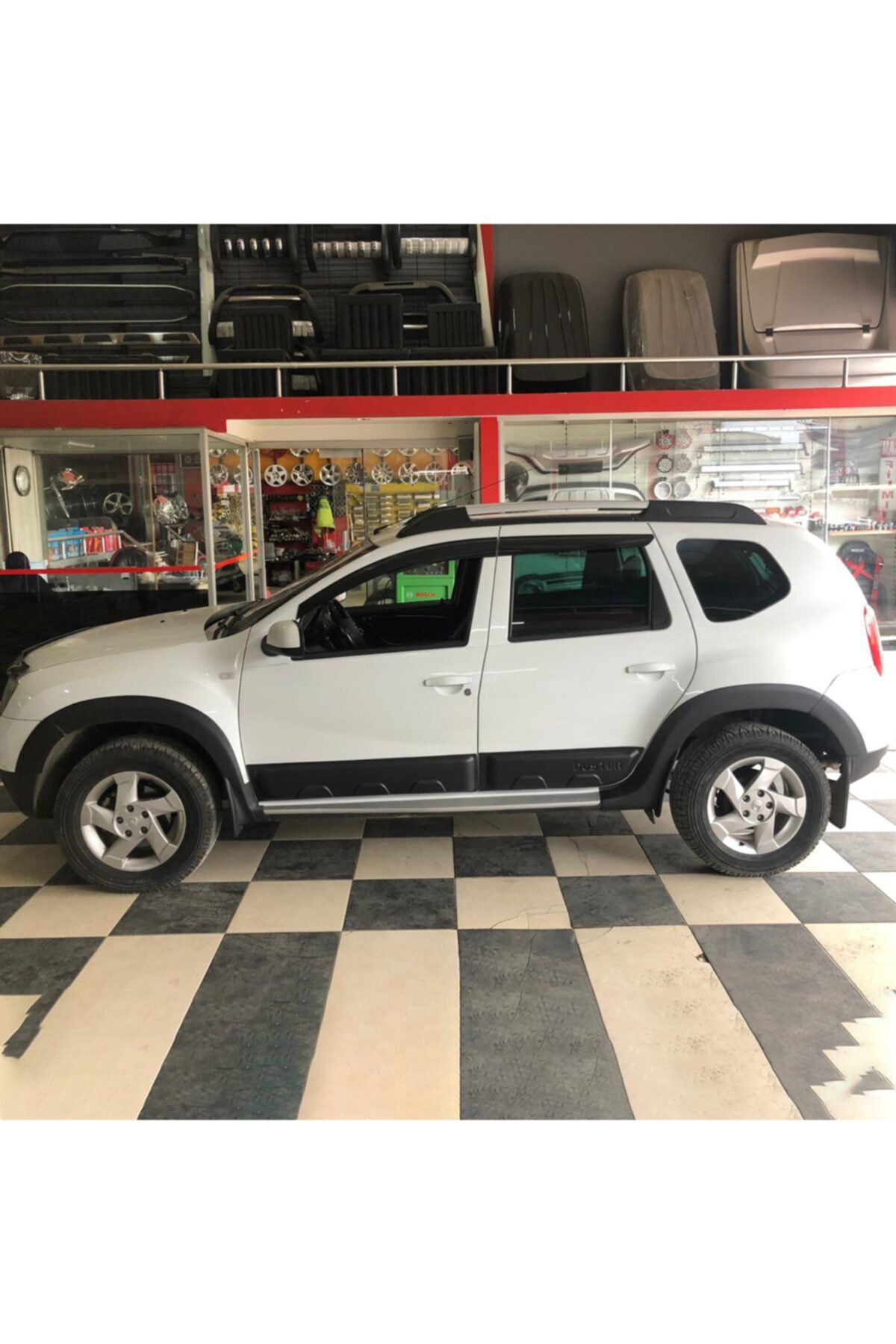 Cappafe Dacia Duster Kapı Koruma Dodik Seti Uv Katkılı (Abs) Mat Siyah 4 Parça 2010-2013