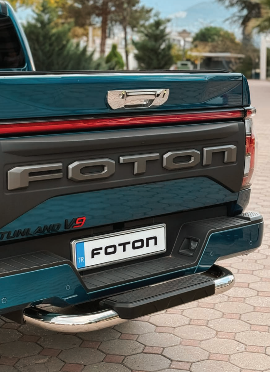Foton Tunland Arka Tampon Koruma Siyah 2024+ Pak28