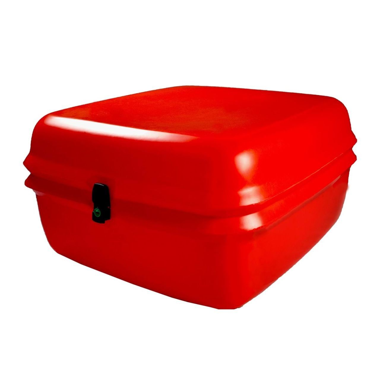 Motosiklet Servis Uyumlu Çantası Midi Box Kırmızı 110 Litre, Kilitli, Kaldıraç Pe
