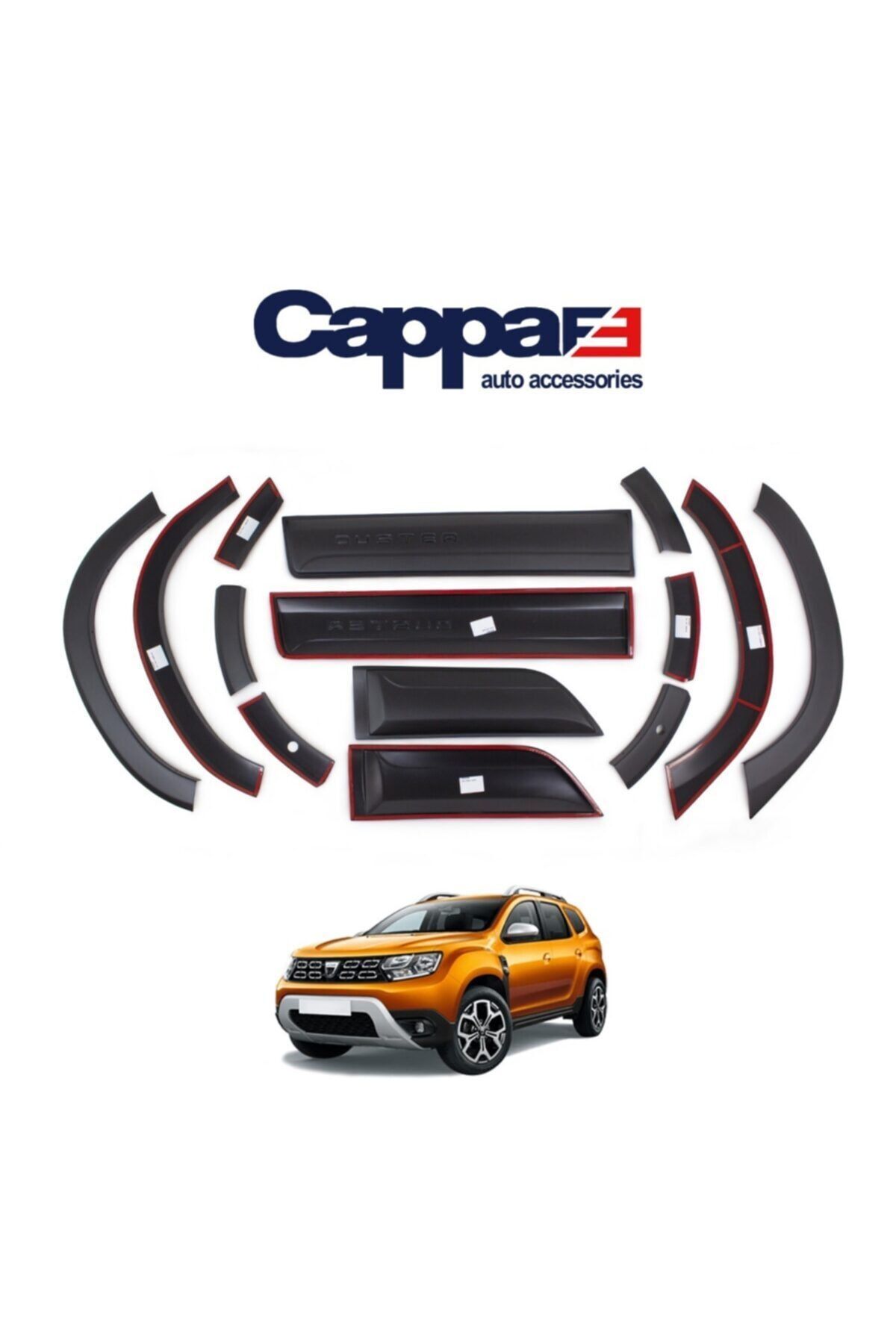 Cappafe Dacia Duster Kapı Çamurluk Dodik Seti 2018 2019 2020 2021 Komple Set