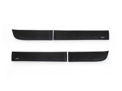 DACIA DUSTER 2010 Set 4 Parça Kapı Kaplama Siyah Mat Asa Kum Desen Yazısız desen 1