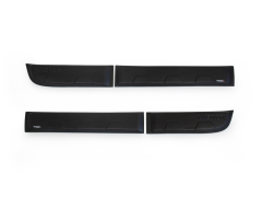 DACIA DUSTER 2010 Set 4 Parça Kapı Kaplama Siyah Mat Asa Kum Desen Yazılı Desen 1