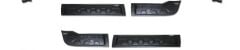 DACIA DUSTER 2010 Set 4 Parça Kapı Kaplama Siyah Mat Asa Kum Desen Hornet