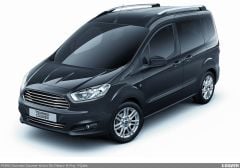 Ford Courier Uyumlu Krom Ön Panjur Seti 6 Parça Orj. Model 2014-2017