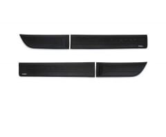 DACIA DUSTER 2018 Set 4 Parça Kapı Kaplama Siyah Mat Asa Kum Desen Standart