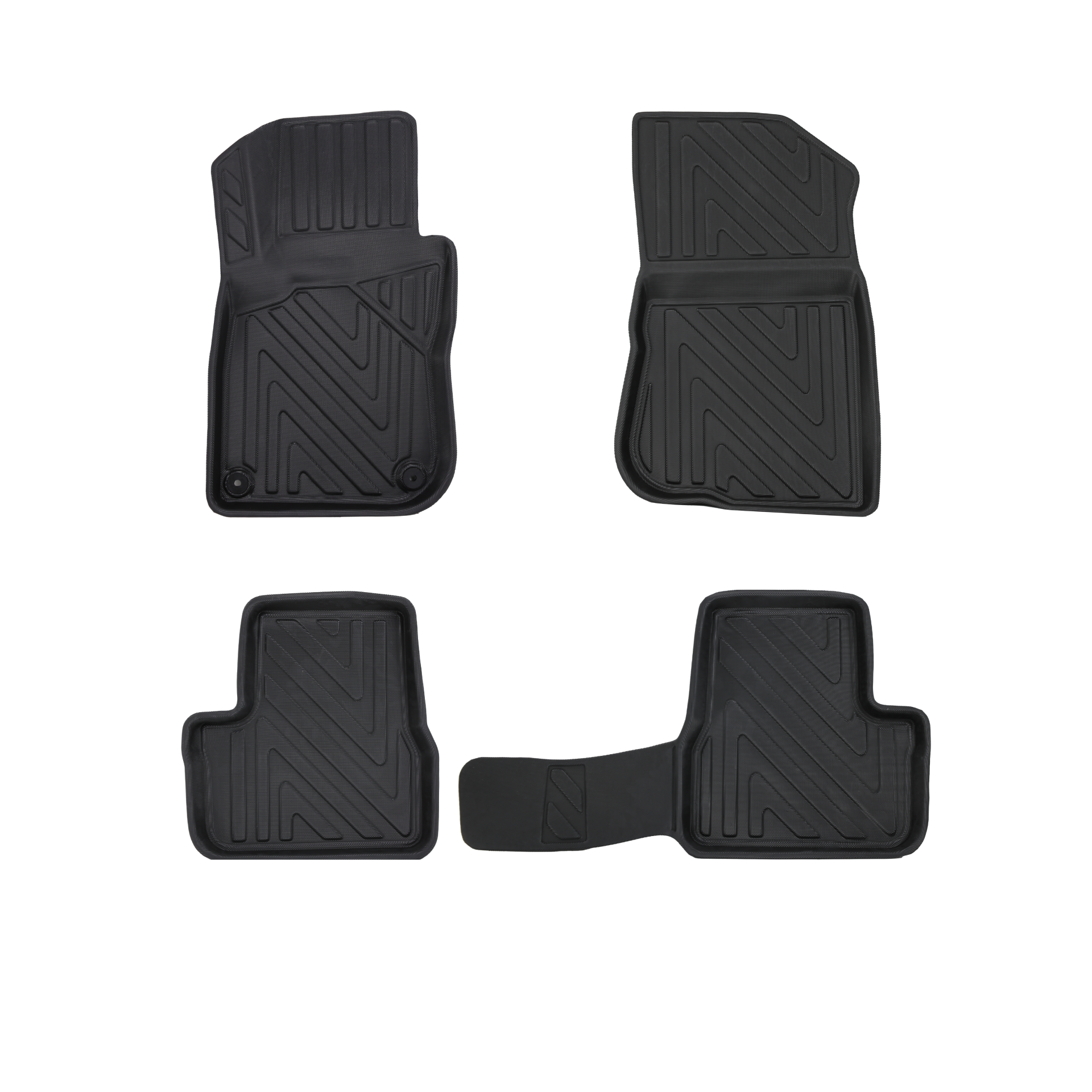 Peugeot 2008 2013-2019 Premium Seri Araca Özel 3D Havuzlu Oto Paspas