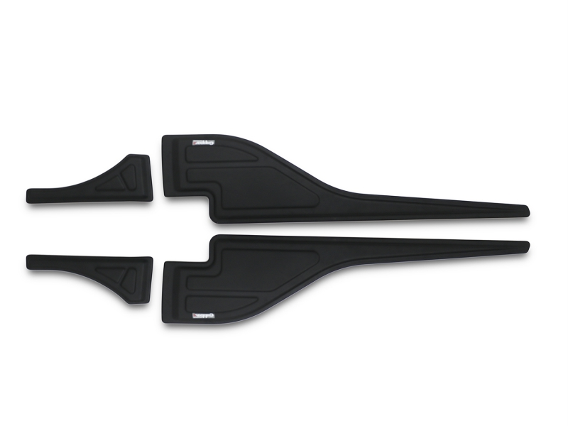 DACIA DUSTER 2018 Set 4 Parça Kapı Kaplama 9203 Siyah Mat Asa Kum Desen Yarasa