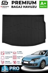 S-Dizayn Renault Megane 3 3D Pro Bagaj Havuzu 2009-2016 A+ Kalite