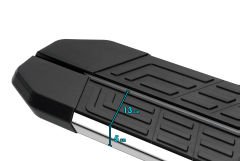 S-Dizayn Citroen C4 X NewLine Krom Yan Basamak 183 Cm 2022 Üzeri