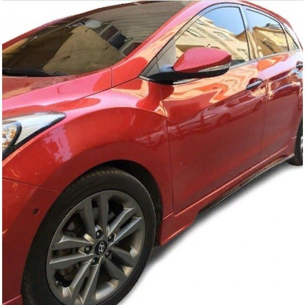 Hyundai İ30 Uyumlu Custom Yan Marşpiyel (Fiber)