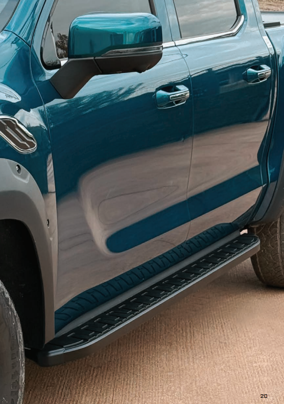 Foton Tunland Demir Yan Basamak Siyah 2024+ AQM-PNS02