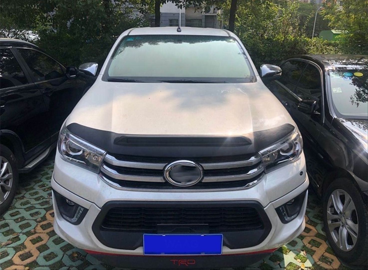 Toyota Hilux Uyumlu Revo 2016+ Kaput Rüzgârlığı Dizayn B