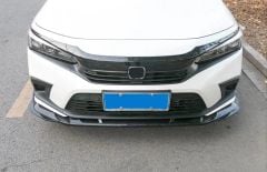 2022 Civic Uyumlu Piano Black Ön Lip (Parlak Siyah-3 Parça)