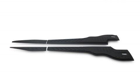 FORD RANGER 2016 Set 4 Parça Kapı Kaplama 9203 Siyah Mat Asa Kum Desen Yarasa