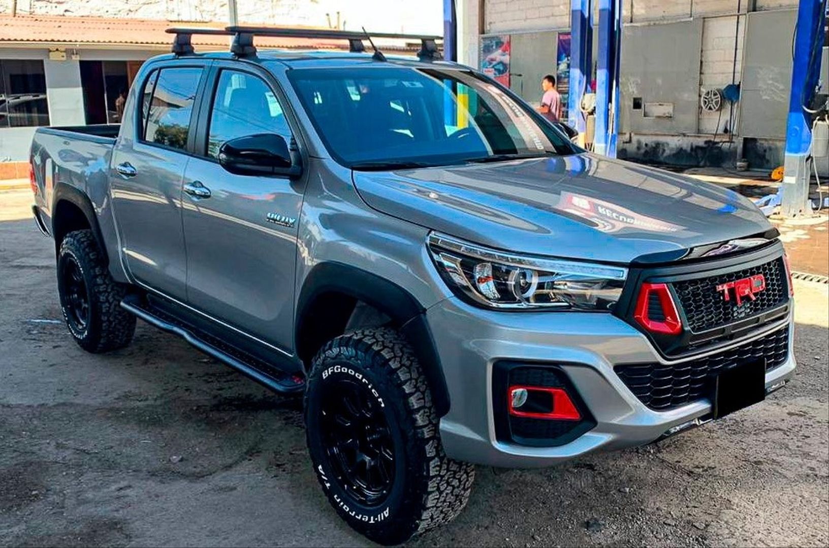 Toyota Hilux Uyumlu Revo 2016+ Rocco Trd Body Kit (Panjur-Tampon-Dodık Seti)