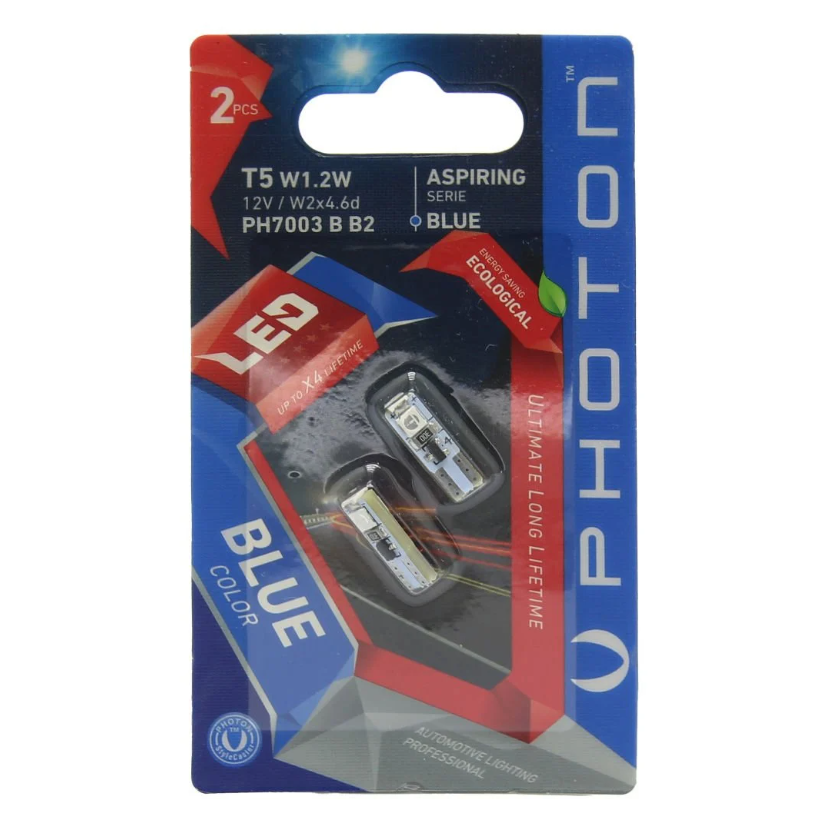 T5 12V Uyumlu Canbus 3'Lü Ph7003 B B2 LED