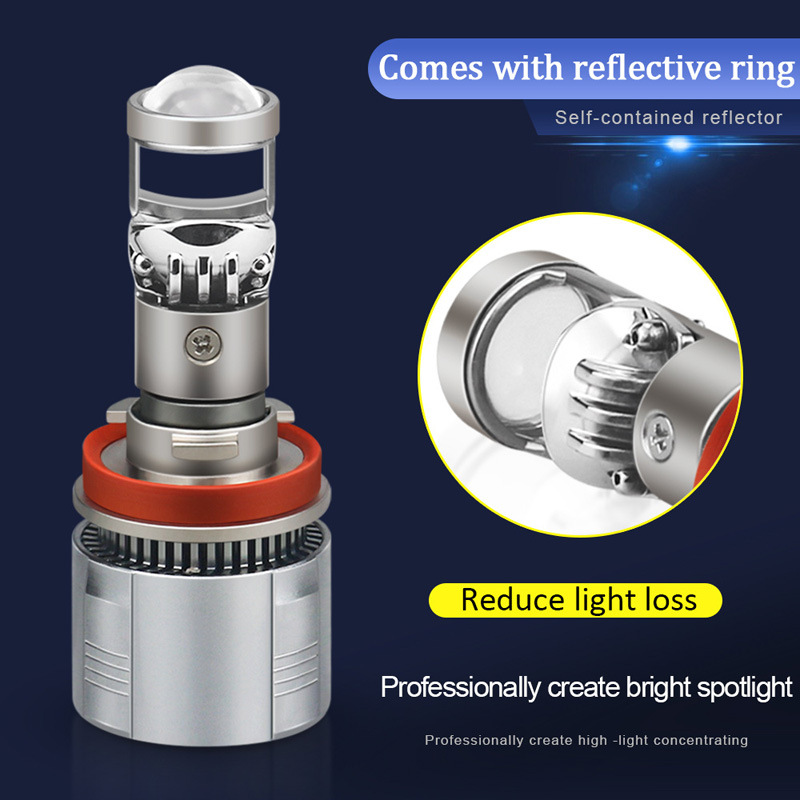 Premium led far ampulü çift lensli h11 / LAAM958-2