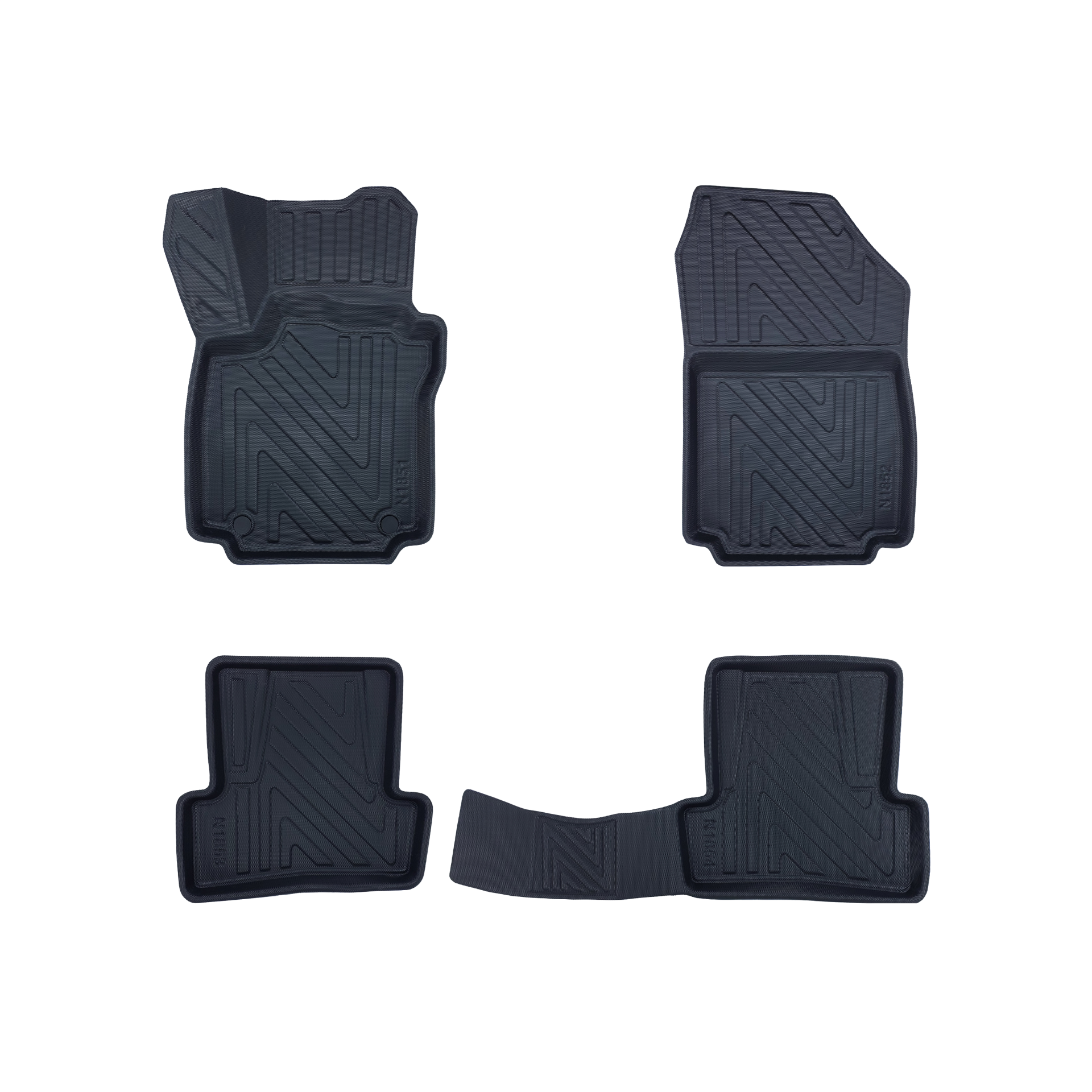 Renault Clio 3 2005-2012 Premium Seri Araca Özel 3D Havuzlu Oto Paspas