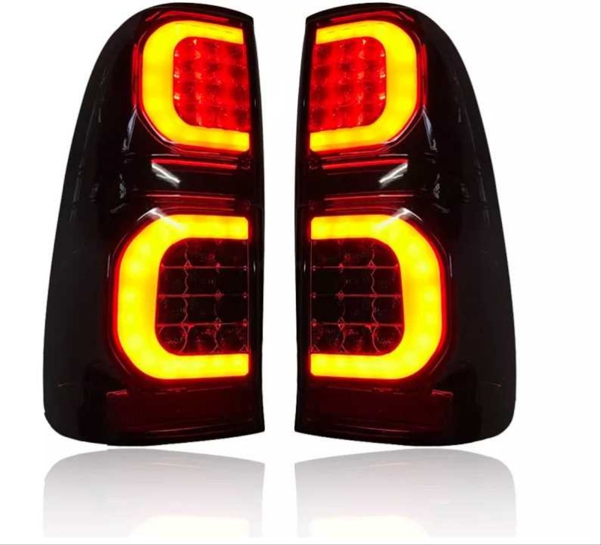 Toyota Hilux Uyumlu Vigo (2012-2015) Smoke LED Stop - Dizayn B
