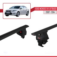 Ford Mondeo III Liftback 2007-2014 Arası ile uyumlu ACE-4 Ara Atkı Tavan Barı SİYAH