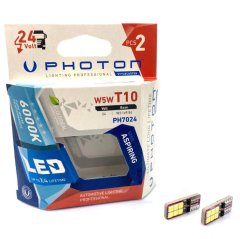 T10 W5W 24V Beyaz Led PH7024