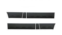 FORD TRANSIT 2002 Set 8 Parça Kapı Kaplama Siyah Mat Asa Kum Desen Standart